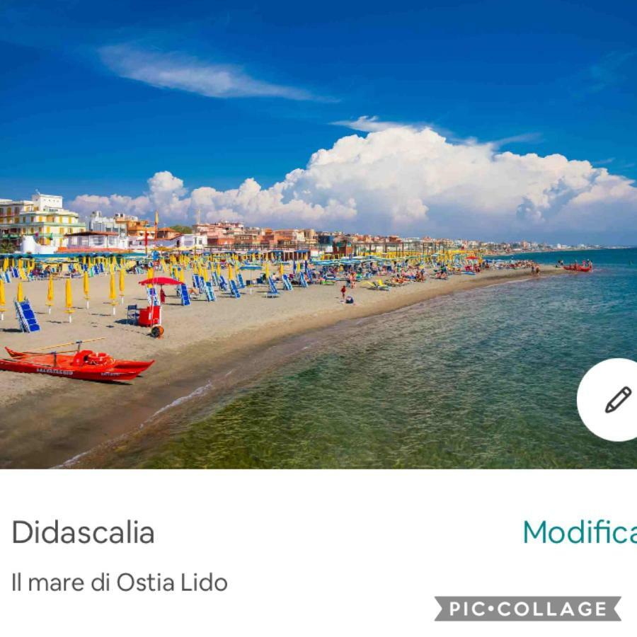 Appartamento Per Mare O Centro Storico Di Roma Lido di Ostia Dış mekan fotoğraf
